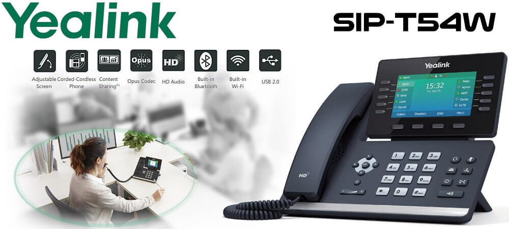 yealink t54w ip phone dubai